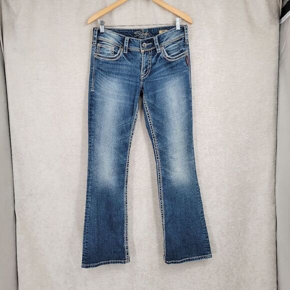 Silver Suki Bootcut Women's Size W28 / L32 - Picture 2 of 12
